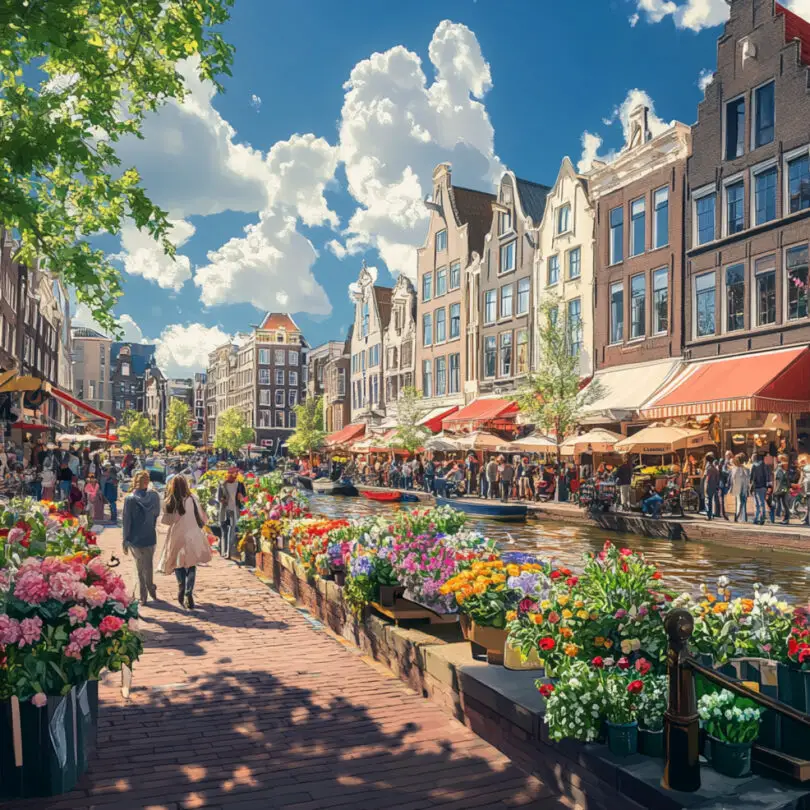 Amsterdam et son marché aux fleurs : que voir et quand y aller ?